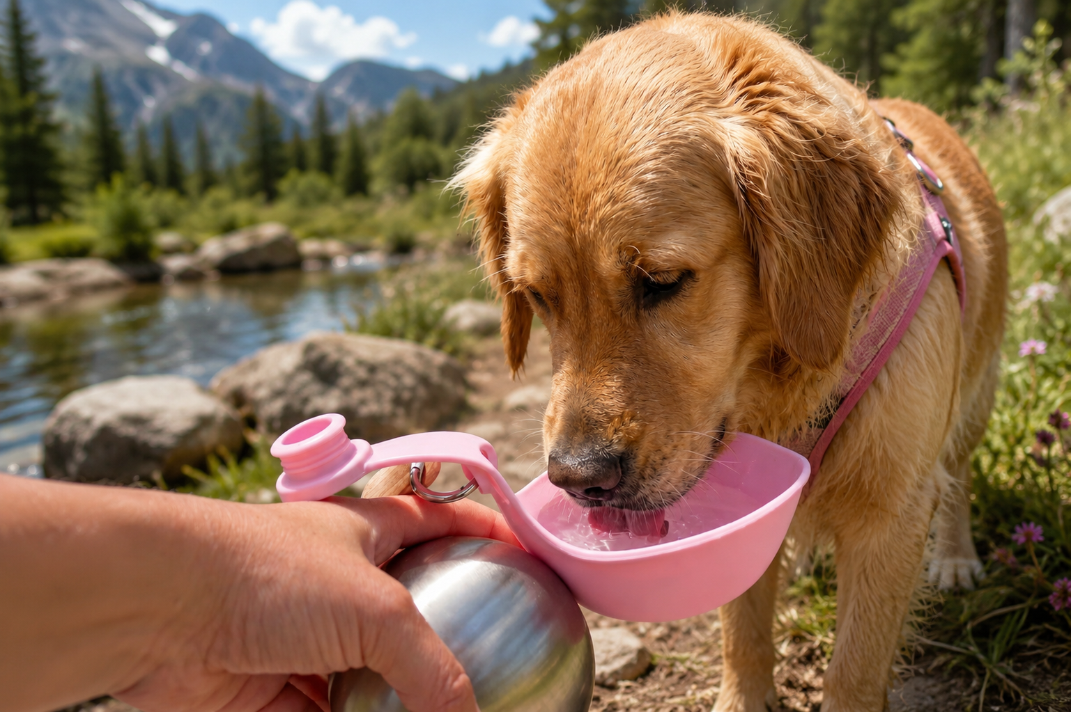 Dog water bottle